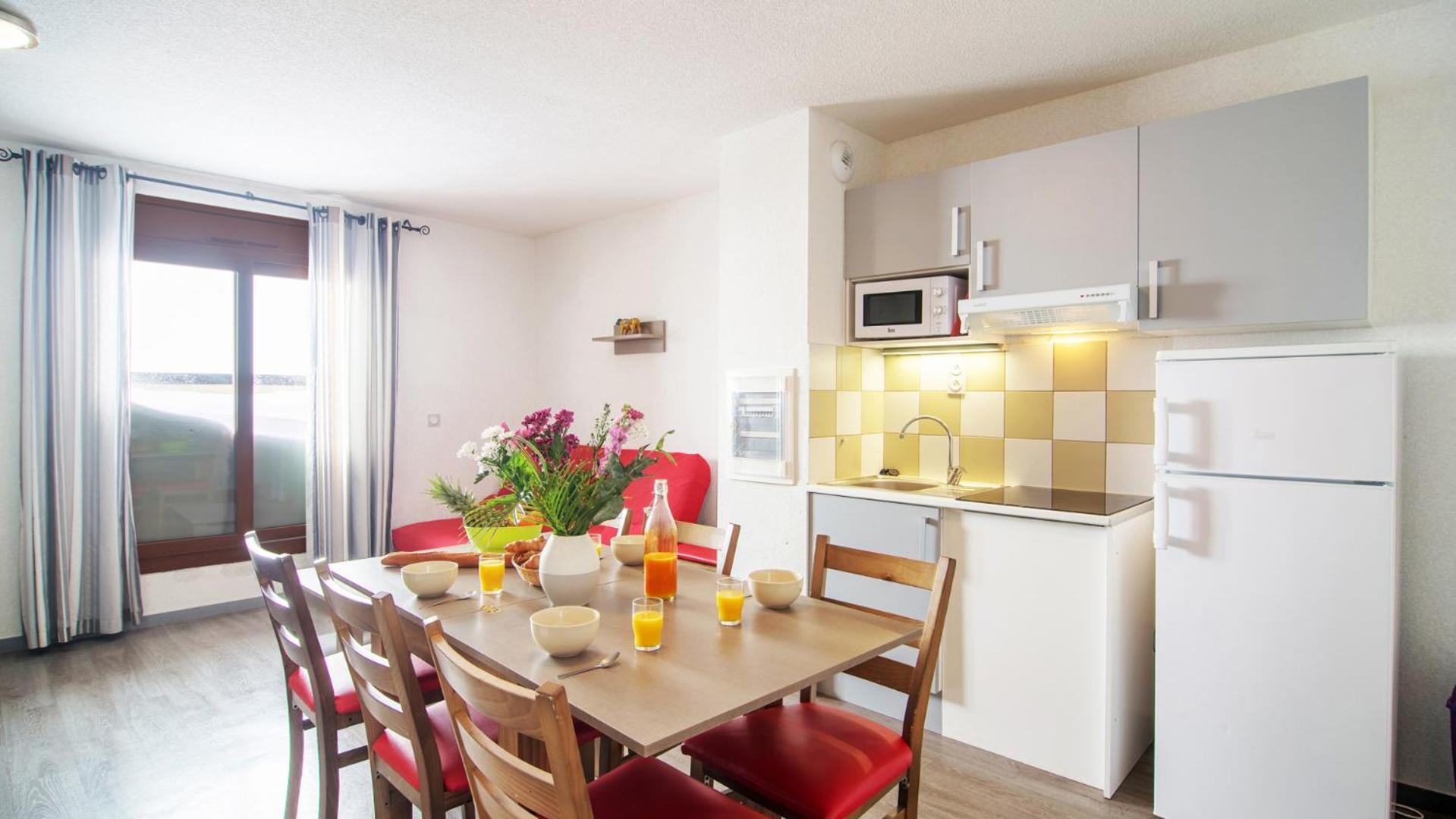 Apartamento de 2 dormitorios con espacio para 8 personas