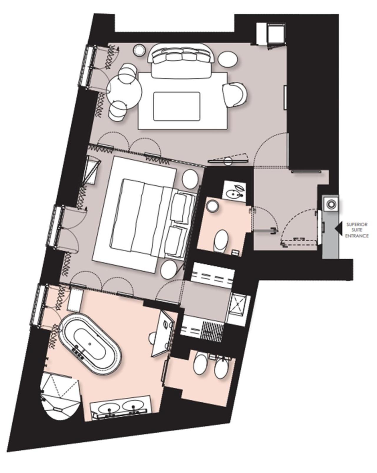 Suite Superior con vistas al jardín