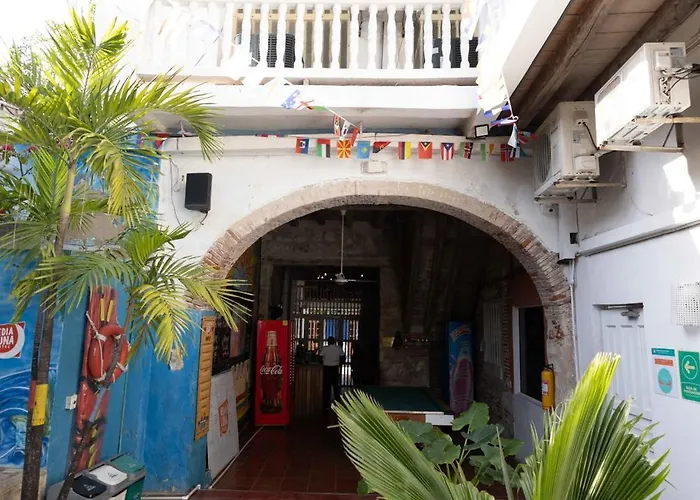 Hotel de playa: Media Luna Hostel Cartagena
